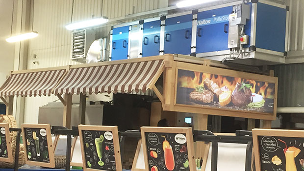 Tabris Krasnodar has chosen Halton Solutions for the ventilation of their kitchen