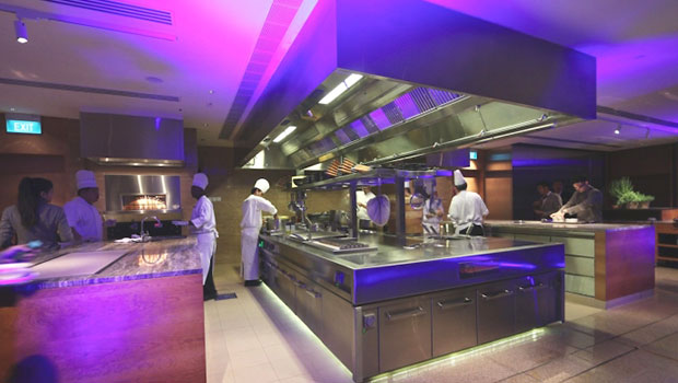 Grand Hyatt Banquet Kitchen Singapore has chosen Halton Solutions for the ventilation of their kitchen