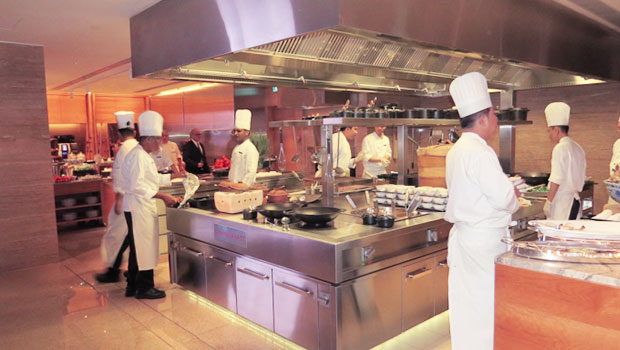 Grand Hyatt Banquet Kitchen Singapore