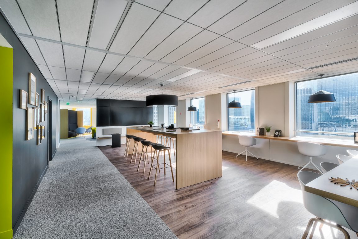 Tour Voltaire office building from inside