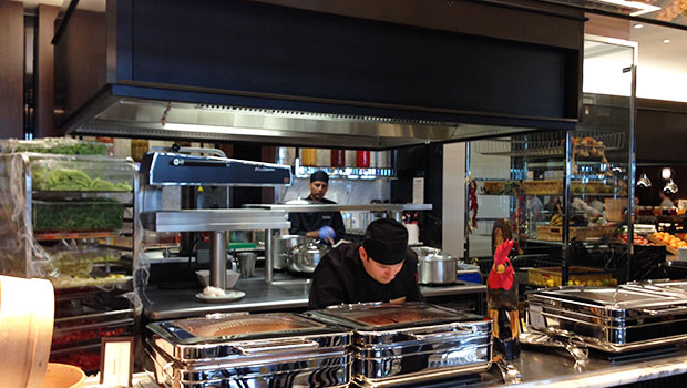 Hilton Bomonti Istanbul has chosen Halton Solutions for the ventilation of their kitchen