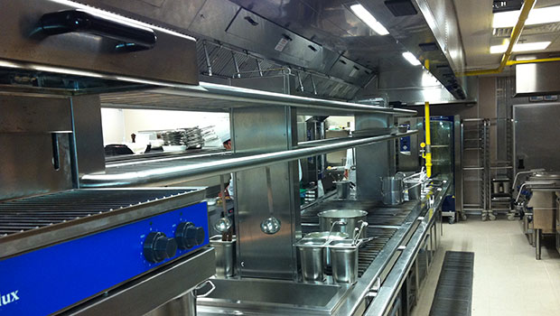 Marriott Hotel Istanbul has chosen Halton Solutions for the ventilation of their kitchen