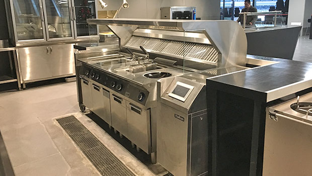 Vodafone Arena Besiktas Istanbul has chosen Halton Solutions for the ventilation of their kitchen