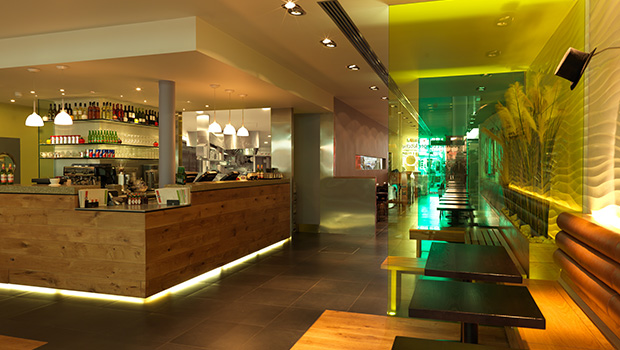 GBK Spitalfields London has chosen Halton Solutions for the ventilation of their kitchen