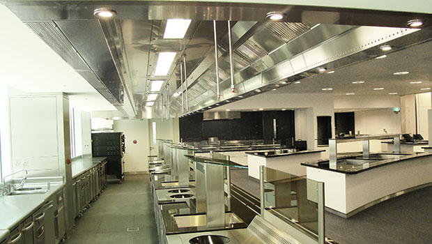 Riverside House London has chosen Halton Solutions for the ventilation of their kitchen