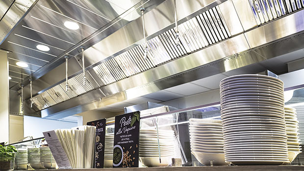 Vapiano Manchester has chosen Halton Solutions for the ventilation of their kitchen