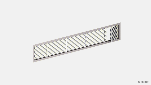 Grille d'aération en fonte d'aluminium 100mm, 125mm, 150mm - growland.