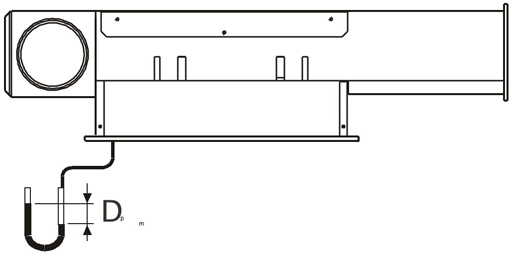 Grille for supply and exhaust. Halton AWE. Fixed front vanes