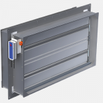 Rectangular E 60 S fire damper