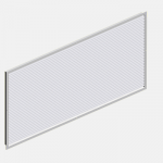 Grille with filter