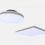 Thin ceiling diffuser