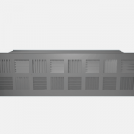 Rectangular floor diffuser