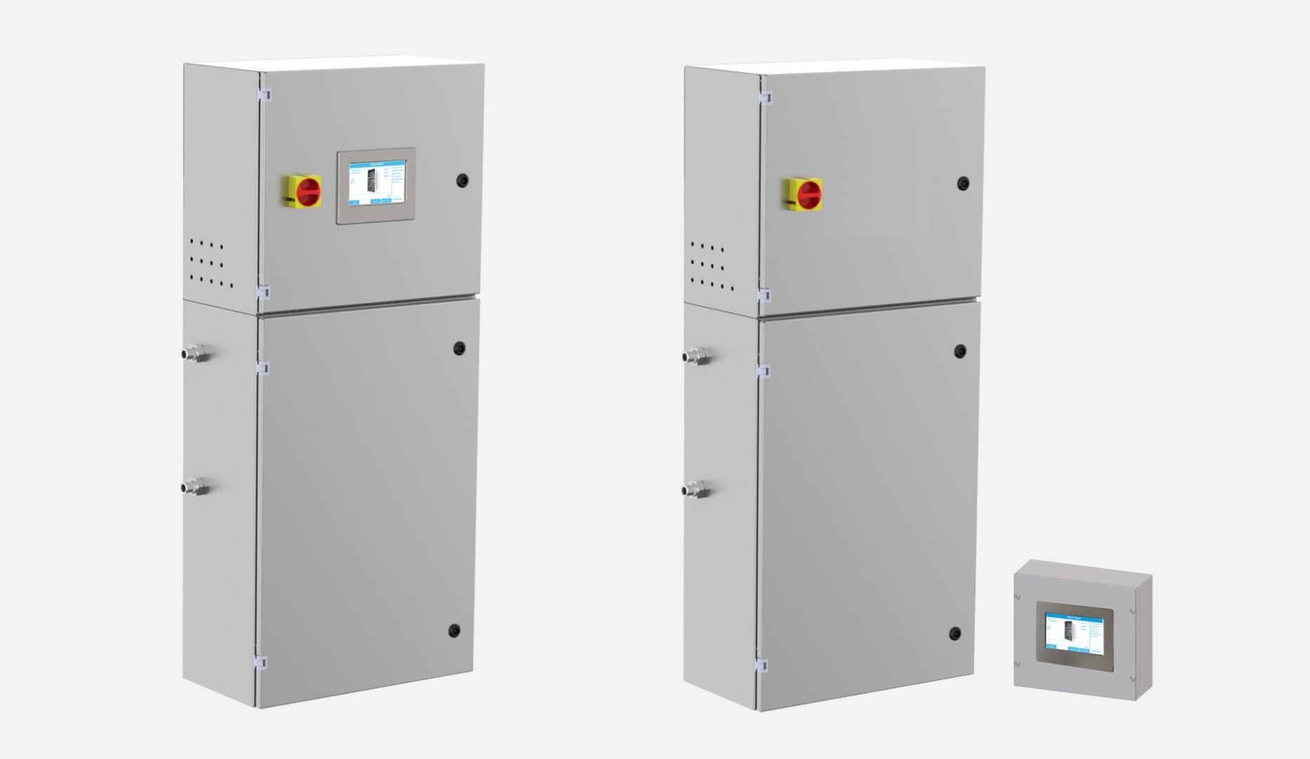 CCW wash control cabinet