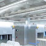 KCV ventilated ceiling for dishwashing areas