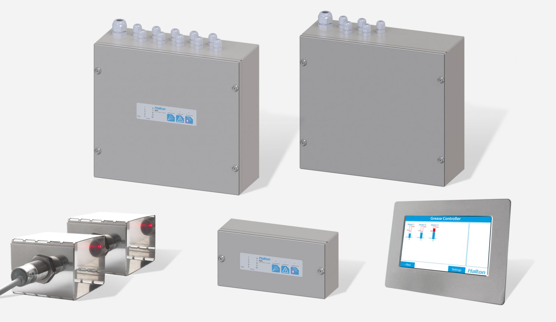 Halton KGS duct safety control system for commercial kitchens