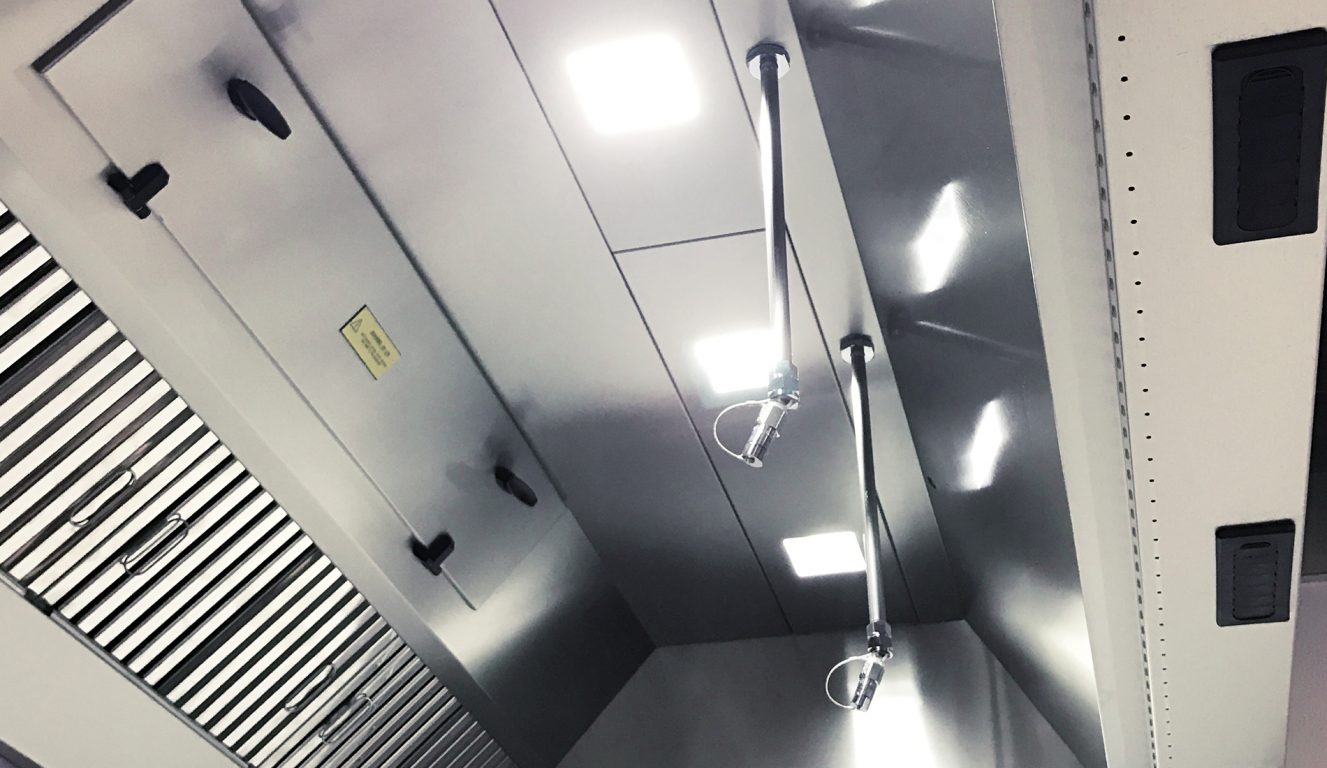 UVF UV exhaust hood (Capture Ray™) CE Halton products