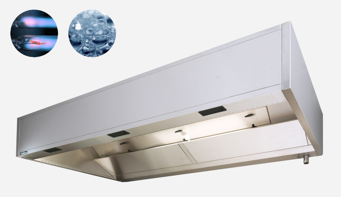 UWI UV exhaust hood with Water Wash CE Halton products