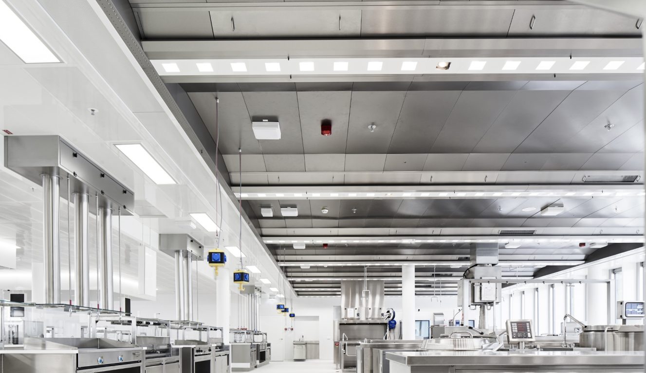 Central Kitchen Ventilation For Educational Facilities Halton Solutions