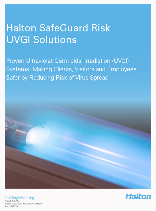 Halton SafeGuard Risk UVGI Solutions Brochure
