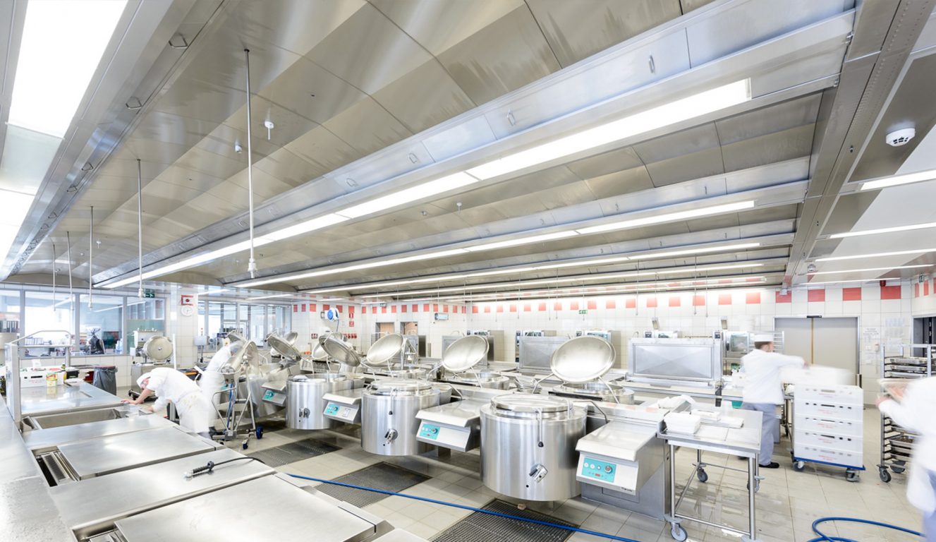 Hospitals Central Kitchen Ventilation Halton Solutions