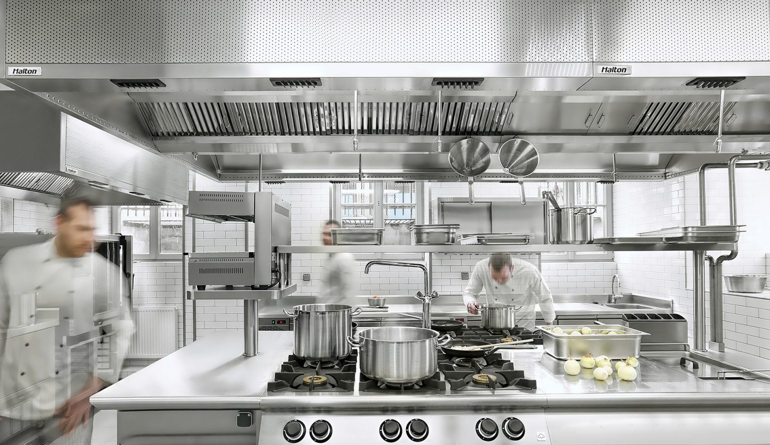 hotel with kitchen Production kitchen ventilation for Hotels and Resorts - Halton Solutions