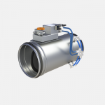 Circular airflow management damper