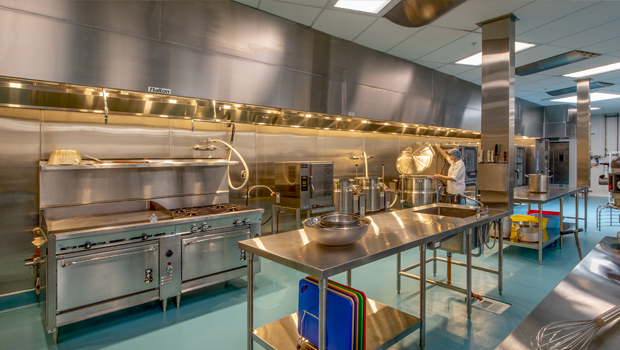 Food processing Meals on Wheels kitchen ventilation