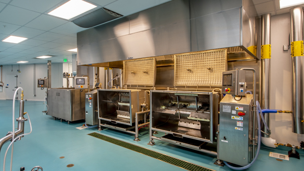 Exhaust Hoods used for Food Processing Kitchen Ventilation