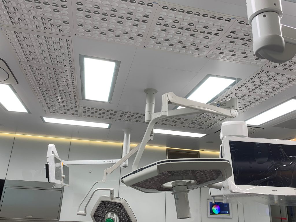 Cantonal Hospital Graubünden in Chur with Halton Vita OR Space