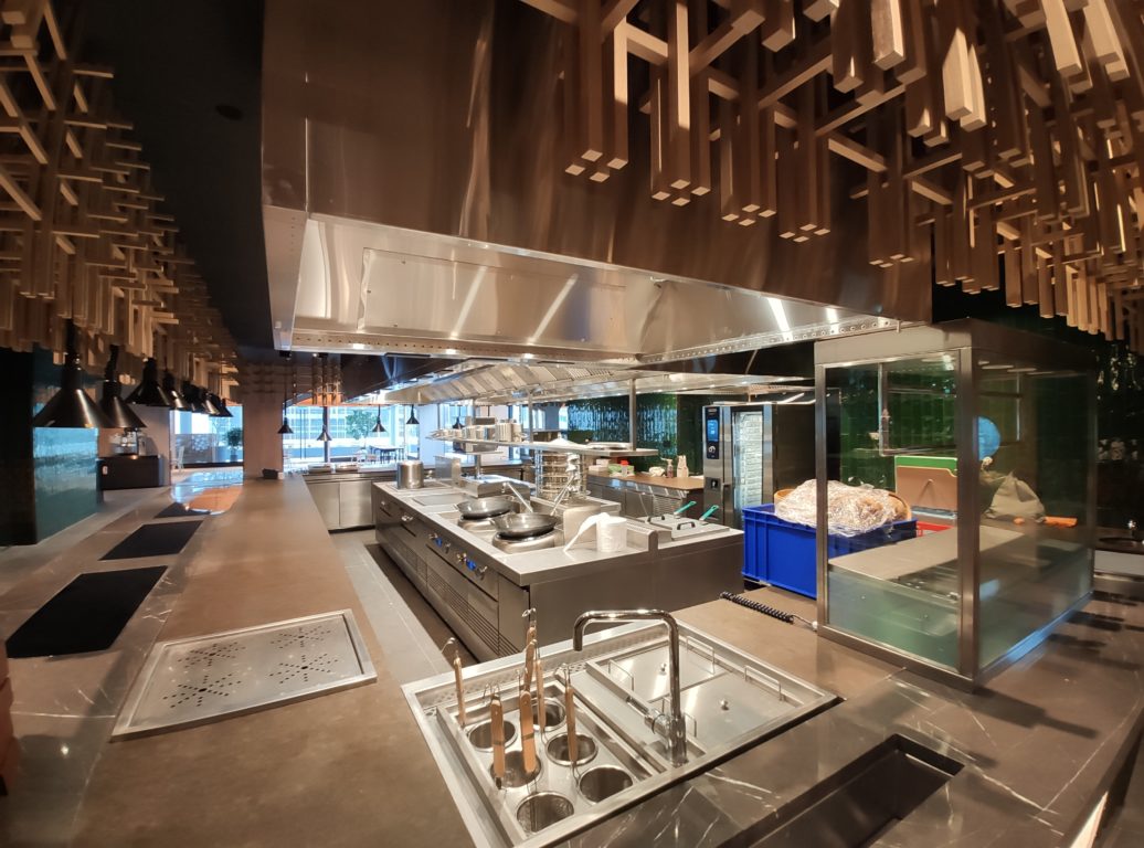 Peppermint Singapore has chosen Halton Solutions for the ventilation of their kitchen