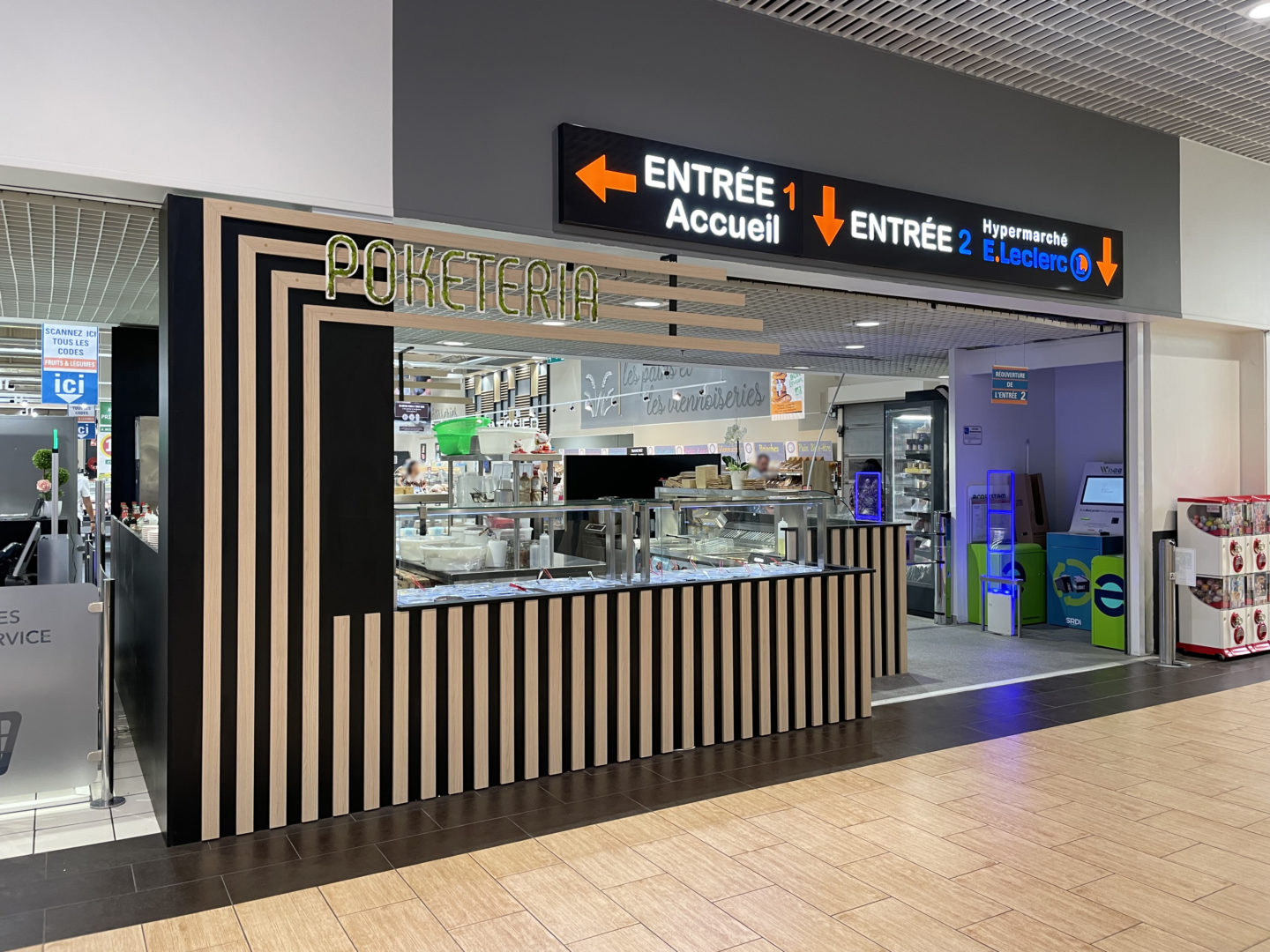 Poketeria Béziers has chosen Halton Solutions for the ventilation of their kitchen