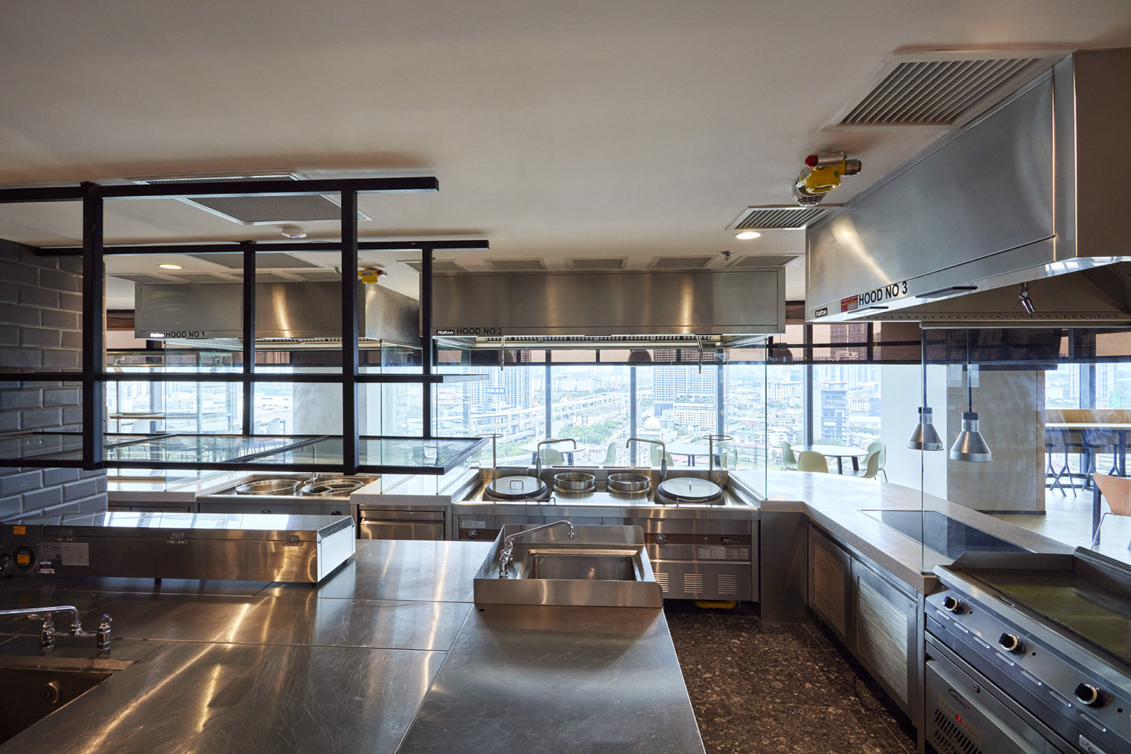 Menara HSBC has chosen Halton Solutions for the ventilation of their kitchens.